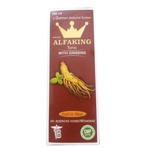 Alfaking Tonic Herbal Medicine Pack Of 280 Ml Suitable For All Age