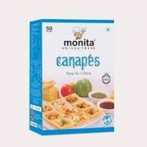 Easy And Fast Cook Solid Square Monita Canapes Snack For Parties
