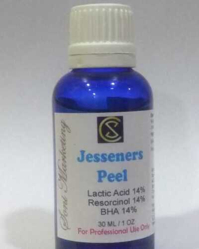 Brown Jesseners Peel For Skin Wrinkles And Aging Marks