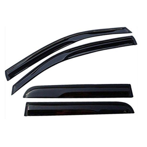 Light Weight Smooth Surface Plastic Door Visors For Car Windows