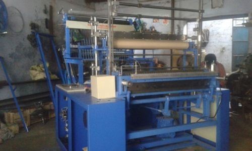 Blue Plc Control System Automatic Mode Plastic Bag Making And Cutting Machine 