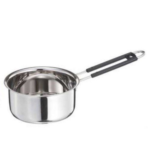 Stainless Steel With Safety Handle Saucepan For Cooking Interior Coating: Glossy