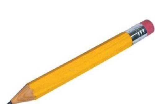 Wood Straight Smooth Writing Extra Dark Writing Pencil Perfect