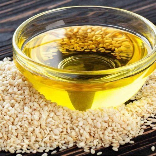 100% Pure Cold Pressed White Sesame Oil, 1 Litre, 6 Months Shelf Life