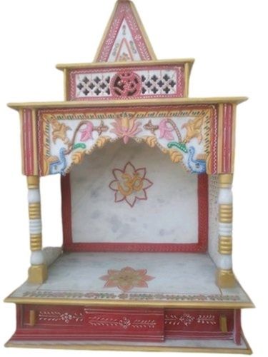 2.5x15 Inch Size Elegant And Designer Marble Temple For Home And Offices