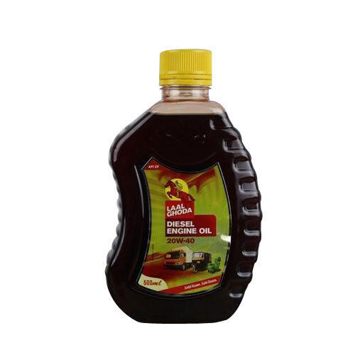 20W-40 Laal Ghoda Diesel Engine Oil For Automobile Lubricantions With Packaging 500 ml