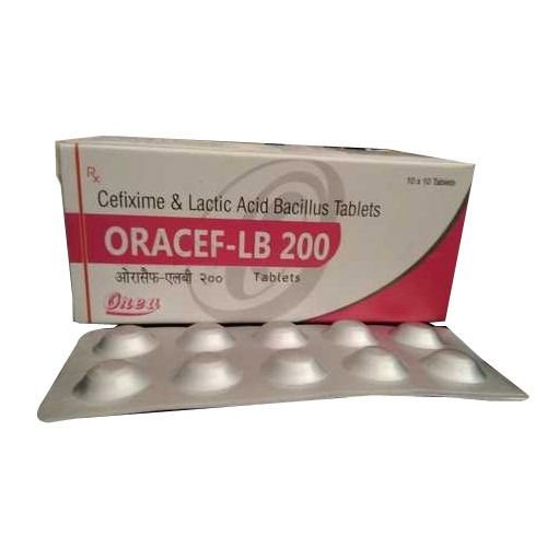 Cefixime Lactic Acid Bacillus Antibiotic,10 X 10 Tablets Packs