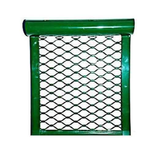 Green Iron Grill Rolling Shutter For Home And Shop Protection