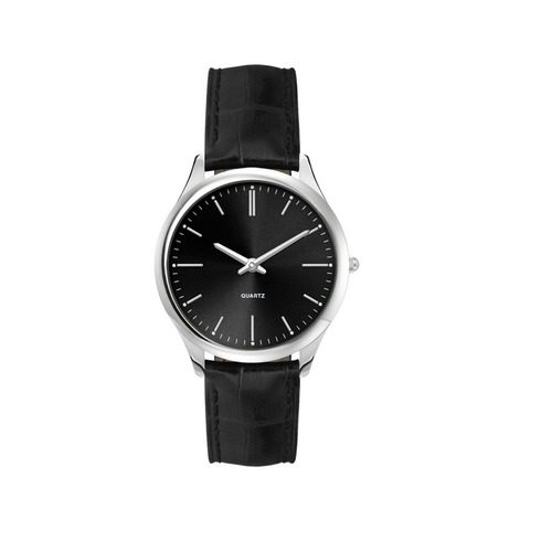 लेदर स्ट्रैप के साथ लेडीज़ स्टेनलेस स्टील और ग्लास राउंड एनालॉग रिस्ट वॉच