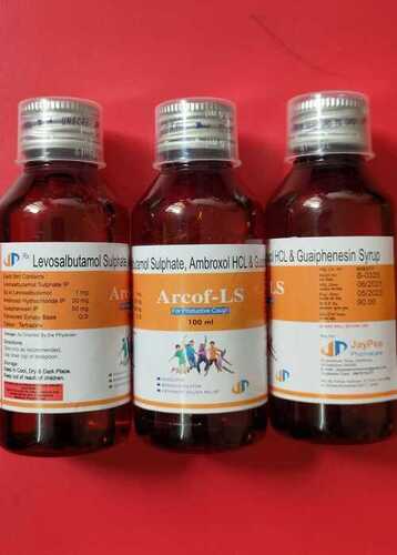 Levosalbutamol Sulphate Ambroxol Hcl Guaiphenesin Syrup