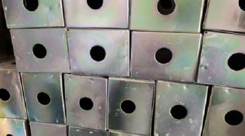 Modular Electrical Box - Mild Steel 5x5 Inch, Silver | Corrosion Resistant, Wall Mounted, Easy to Install, IP66 Protection Level