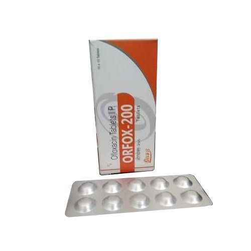 Orfox 200 Ofloxacin, 10 X 10 Tablet Packs