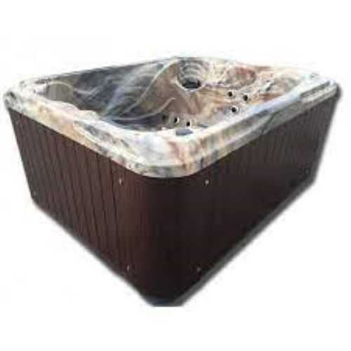 Acrylic Outdoor Spa Tub - Rectangular Design, 5-Year Warranty | Modern Style, Customized Size Options