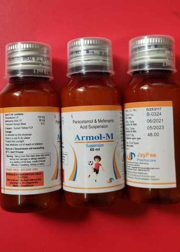 Paracetamol And Mefenamic Acid Suspension Syrup 60ml