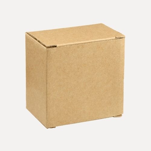 Rectangular Shape and 5 Inch Depth Matte Plain Corrugated Cardboard Boxes