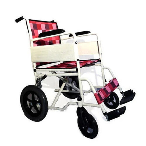 Semi Automatic Reliable Service Life Easy To Clean Easy To Move Fixed Armrest Manual Folding Wheelchair