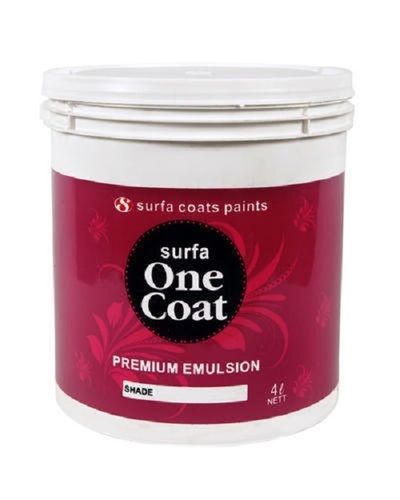 Weather Resistance Interior Emulsion Smooth Finish Surfa Coat Paints  Cas No: Kar Adrg 28/2019