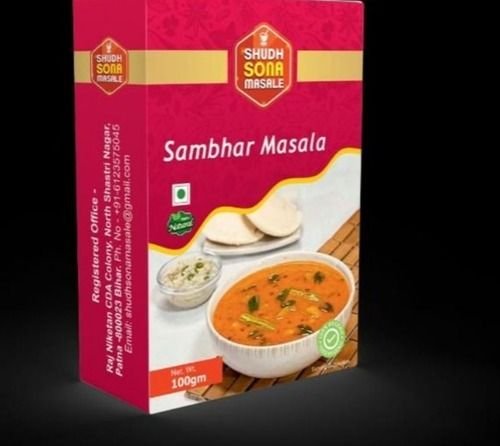 100gm Natural Brown Sambar Masala Powder