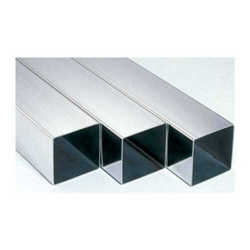 Cotton Silk 5 Mm Polished Stainless Steel Ss309 Square Pipe, 6 Meter Length