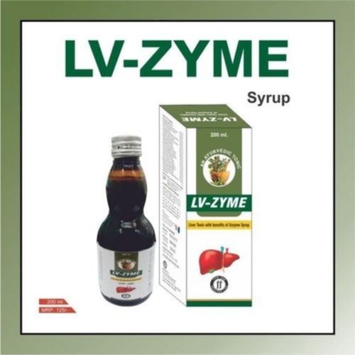 Ayurvedic Liver Tonic Lv-Zyme Syrup, 200ml Pack