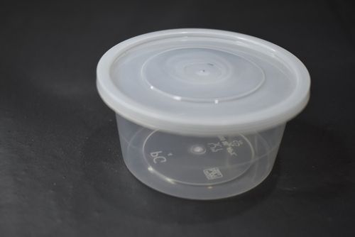 Easy Opening 100ml Plastic Round Container