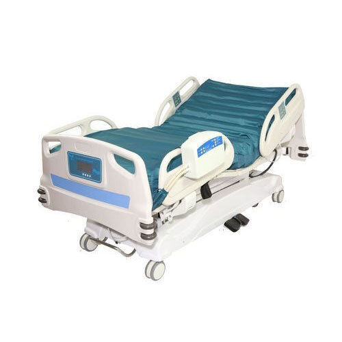 Skin Friendliness Sturdy Construction Easy To Move Four Wheels Type Electric Icu Bed Size: Different Size