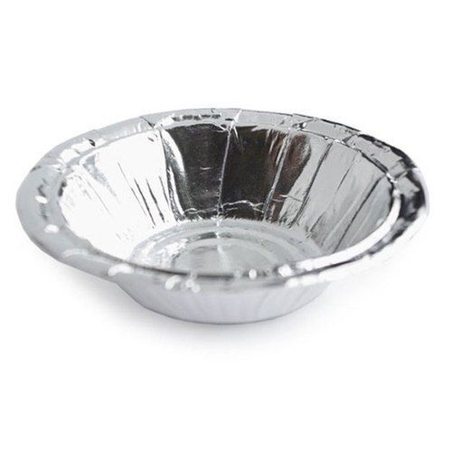 For Event and Party,Round Disposable Silver Paper Bowl