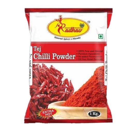 Hygienically Packed Radhav Tej Red Chilli Powder Grade: Spices