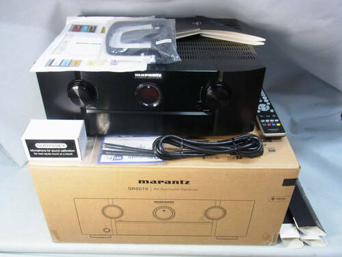 Marantz SR6015 9.2ch 8K AV Receiver with 3D Audio, HEOS Built-in and Voice Control 