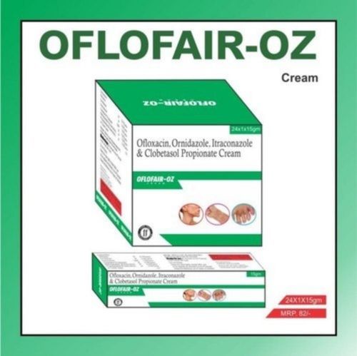 Oflofair-Oz (Ofloxacin Ornidazole Itraconazole And Clobetasol Propionate) Cream For Fungal Infection