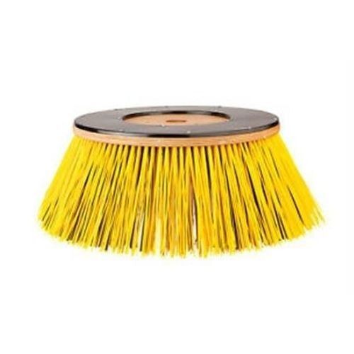 Oval Shape Synthetic Fiber Medium Bristle Stiffness Plastic Road Cleaning Brush