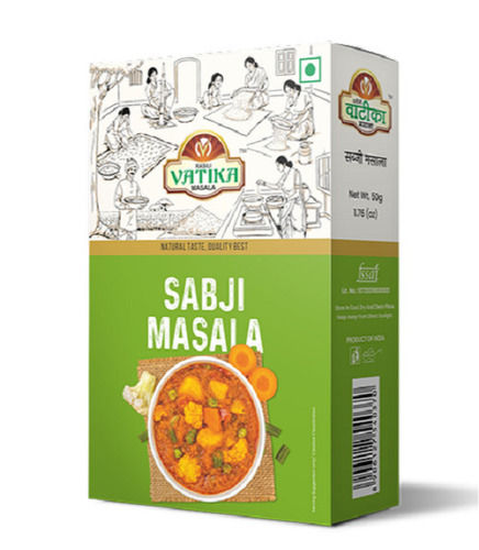 Packaging Size 200gm, 100% Natural Fresh Sabji Masala Powder For Cooking