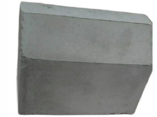 Rectangular Solid Surface Outdoor Gray Cemented Kerb Stone For Landscaping