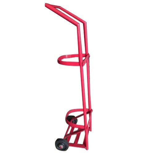 Rust Proof Mild Steel Paint Coated Two Wheeler Oxygen Cylinder Trolley Application: Women Material