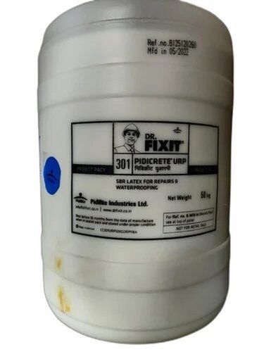 White Sbr Latex Water Resistant Construction Waterproofing Chemical For Walls