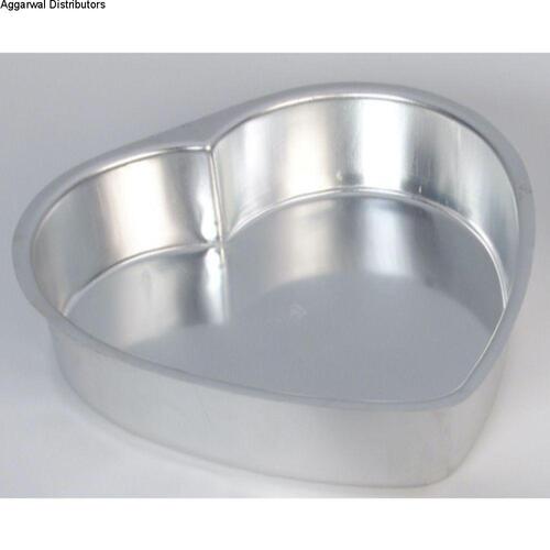 Silver Aluminium Cake Mould For Cake Baking