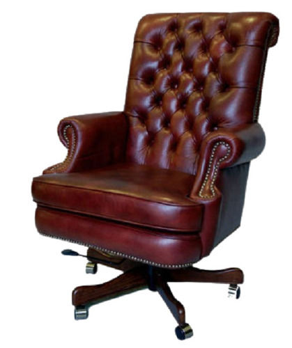 Genuine leather best sale executive chair