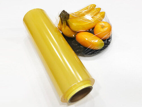 Food Grade Plain PVC Cling Film for Food Packaging