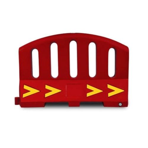 Red High Strength Waterproof Manual Operated Road Safety Barrier 