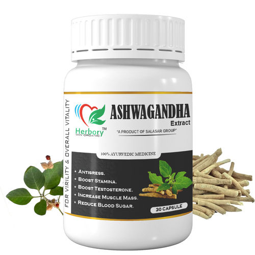 100% Ayurvedic Ashwagandha Capsule (Pack of 1x224 Bottles)