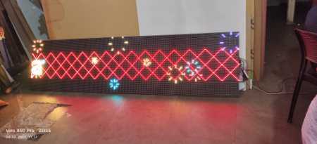 LED Multi Coloured Display Digital Running Display