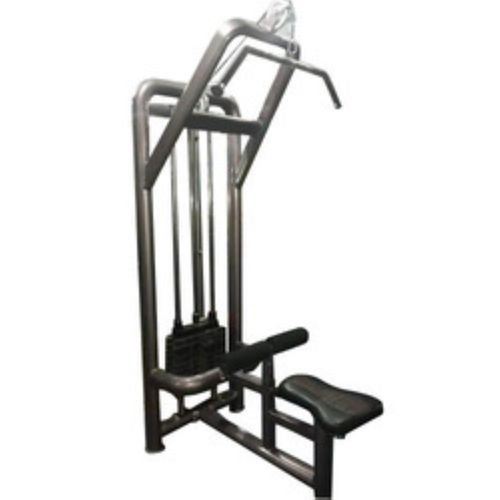 Metal Exercising Gym Lat Pull Down Machine With Pu Rexine Seat Cover