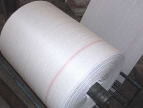 White Plain Hdpe Woven Fabric Roll For Making Sack, 10-200 Meter Length