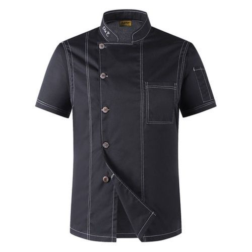 Breathable Cotton Material And Short Sleeve Chef Uniform For Unisex