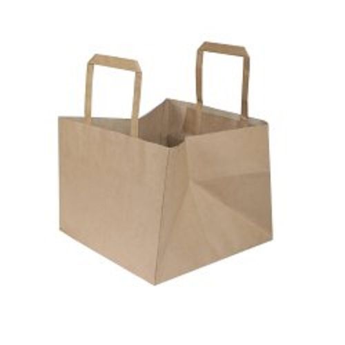 Easy To Carry Brown Bakery Paper Bags