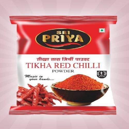 Hot Spicy Natural Taste Rich Color Dried Organic Tikha Red Chilli Powder