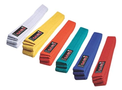 Karate Polyester Color Belt, 1-2 Inch Width