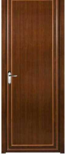 All Color Rectangular Plain Dark Brown Pvc Door For Home And Hotel