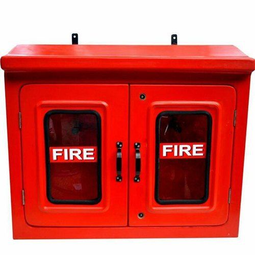 Mild Steel Single Door Hose Cabinet Box, For Fire Safety at Rs