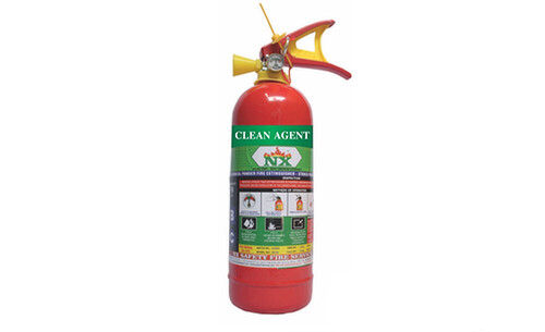 Ruggedly Constructed Reliable Service Life Clean Agent 2 Kg Fire Extinguisher